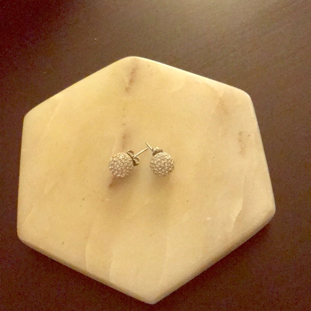 Pave Stud Earrings
